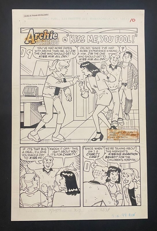 Archie and Friends #38 (Archie Comics), raw, ungraded comic book — front cover