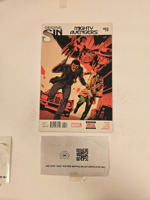 Mighty Avengers #11 (Marvel Comics), raw comic book in NM condition — front cover