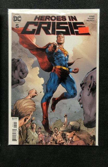 Heroes in Crisis #5 (DC Comics, 2019), raw, ungraded comic book — front cover