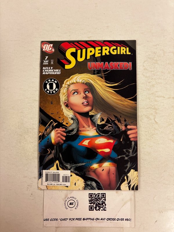 Supergirl #7 (DC Comics, 2017), raw comic book in FN condition — front cover