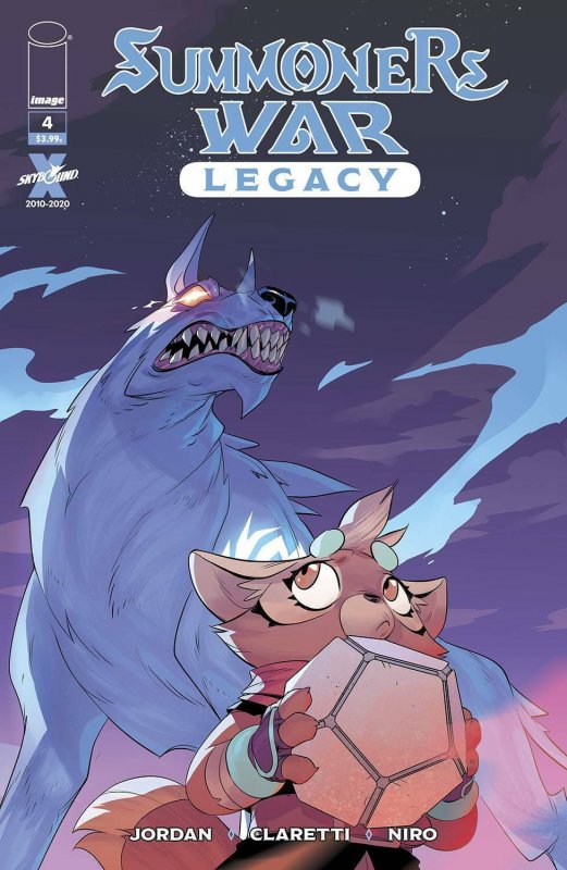 Summoners War Legacy #4 (Image Comics, 2021), raw, ungraded comic book — front cover