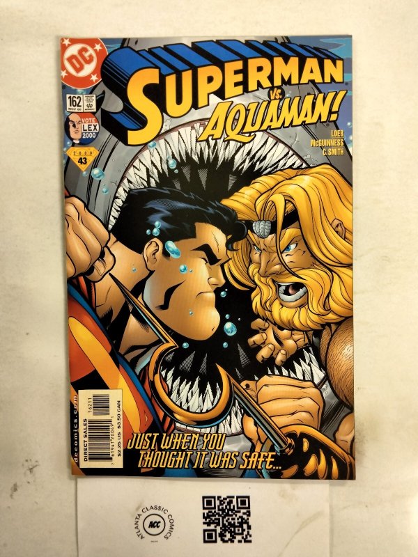 Superman #162 (DC Comics, 1963), raw comic book in NM condition — front cover