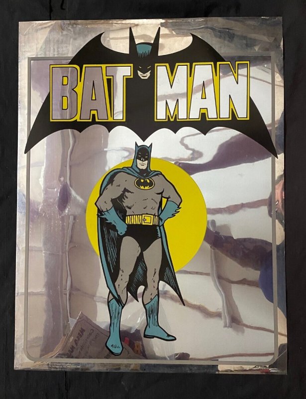 Batman Reflective Poster 1975 Studio One 19x25 (1975), raw, ungraded comic book — front cover