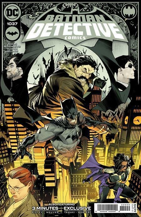 Detective Comics #1037 (DC Comics, 2021), raw, ungraded comic book — front cover