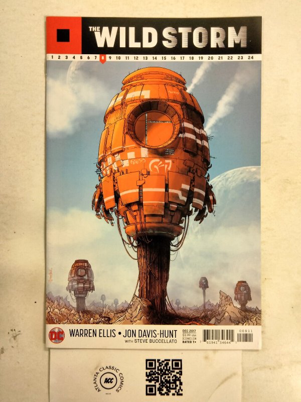 The Wildstorm #8 (DC Comics), raw comic book in NM condition — front cover