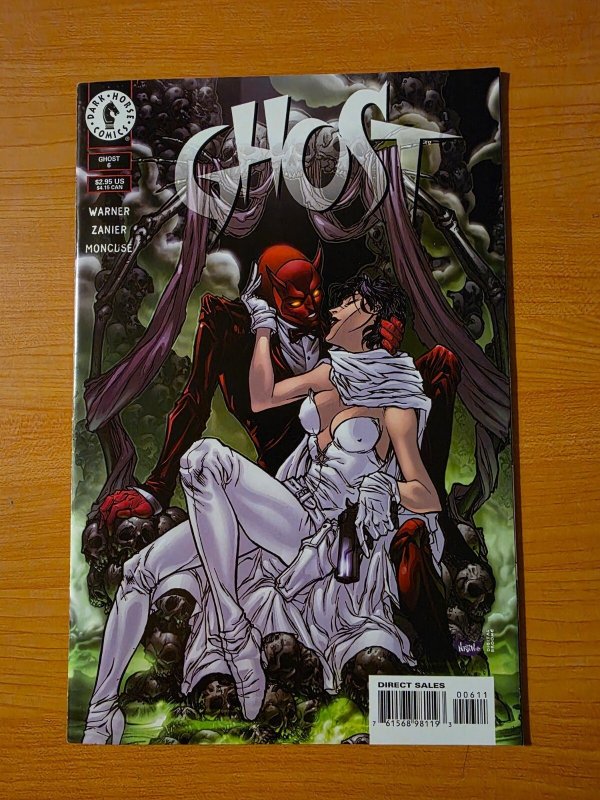 Ghost #6 (Dark Horse Comics, 1999), raw comic book in NM condition — front cover
