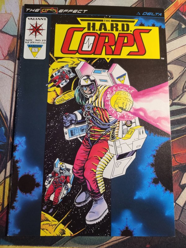 The H.a.r.d. Corps #23 (1994), raw, ungraded comic book — front cover