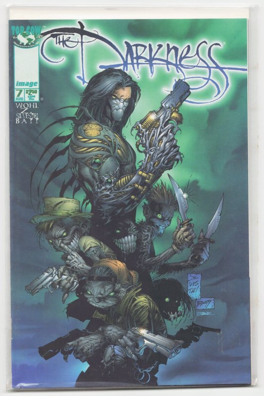 The Darkness #7 (Top Cow, 1997), raw, ungraded comic book — front cover