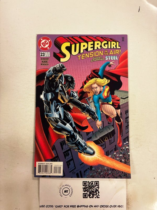 Supergirl #23 (DC Comics), raw comic book in NM condition — front cover