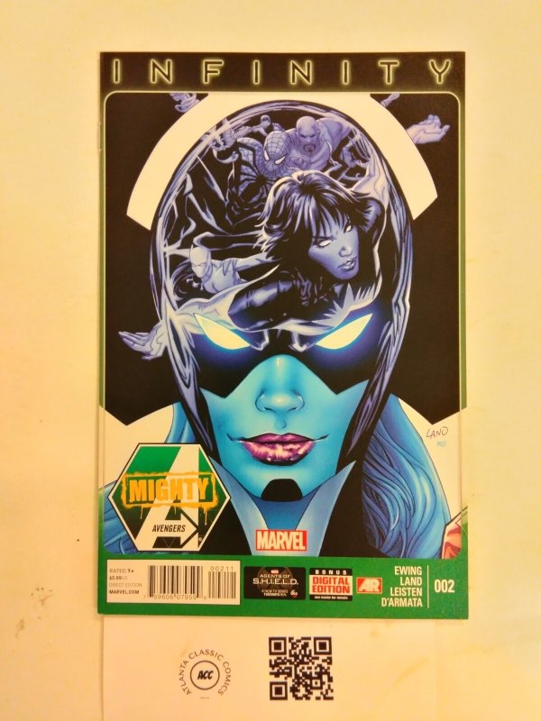 Mighty Avengers #2 (Marvel Comics, 2013), raw comic book in NM condition — front cover