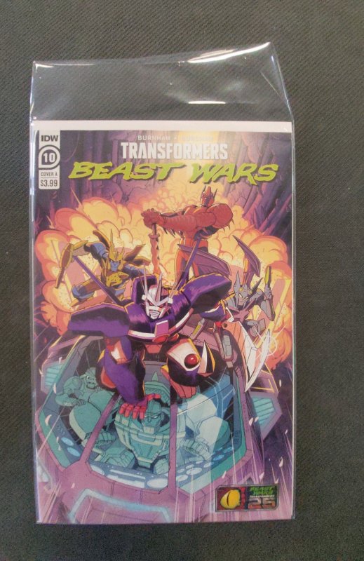 Transformers: Beast Wars #10 (2021), raw, ungraded comic book — front cover
