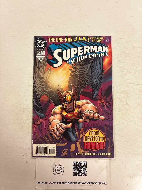 Action Comics #757 (DC Comics, 1999), raw comic book in NM condition — front cover