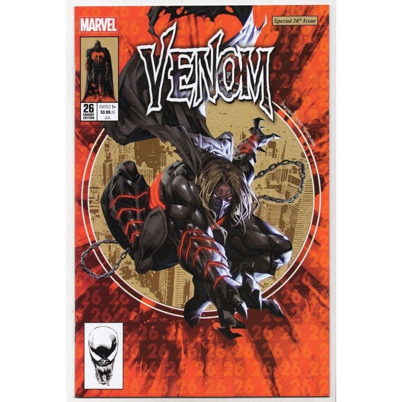 Venom #26 (Marvel Comics, 2020), raw comic book in NM+ 9.6 condition — front cover