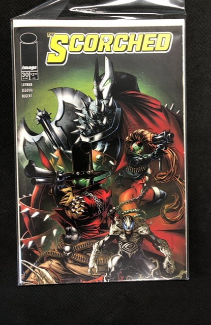 The Scorched #30 (Image Comics, 2024), raw, ungraded comic book — front cover