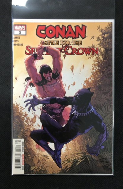 Conan: Battle for the Serpent Crown #3 (2020), raw, ungraded comic book — front cover