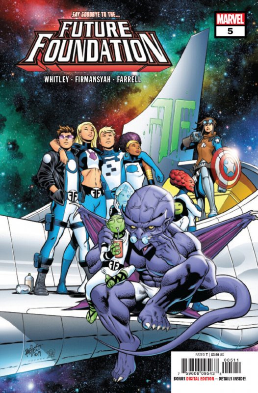 Future Foundation (2019) #'s 1 2 3 4 5 Complete Vf/nm Set Carlos Pacheco Cover (2019), raw comic book in VF/NM condition — front cover