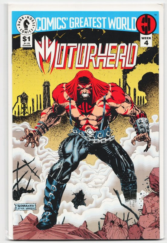 Comics' Greatest World: Steel Harbor #4 (Dark Horse Comics, 1993), raw, ungraded comic book — front cover