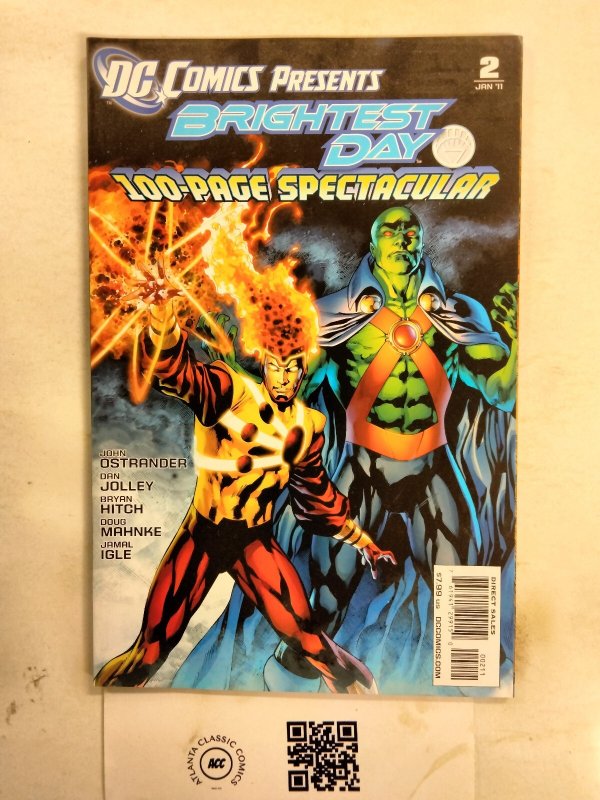 Presents Brightest Day #2 (DC Comics), raw comic book in NM condition — front cover