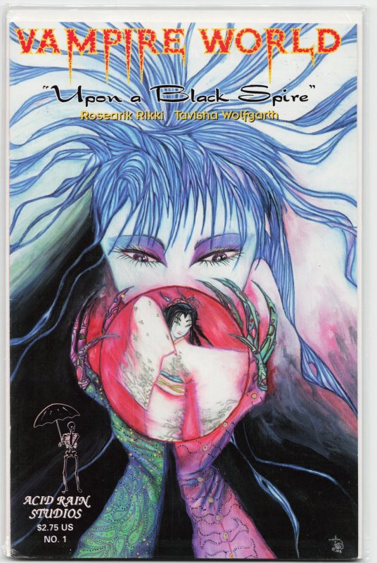 Vampire World: Upon a Black Spire #1 (Image Comics, 2022), raw, ungraded comic book — front cover