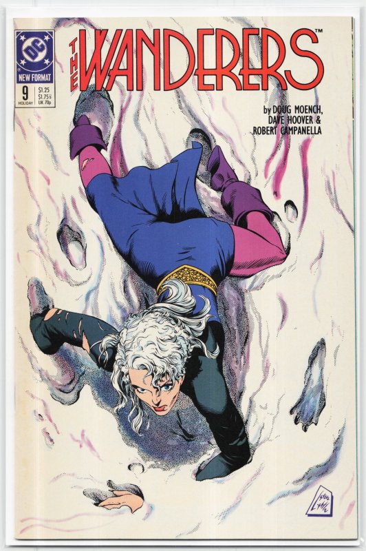 Wanderers #9 (1988), raw, ungraded comic book — front cover