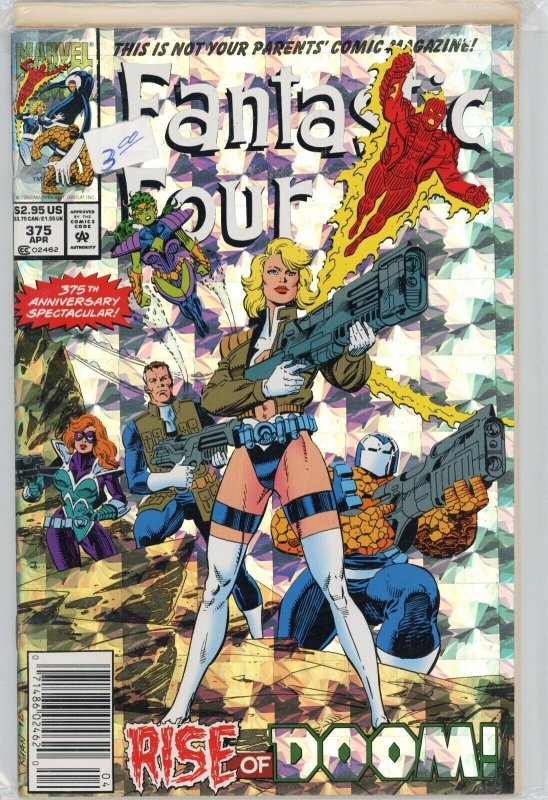 Fantastici Quattro #127 (Marvel Comics, 1995), raw comic book in NM 9.4 condition — front cover