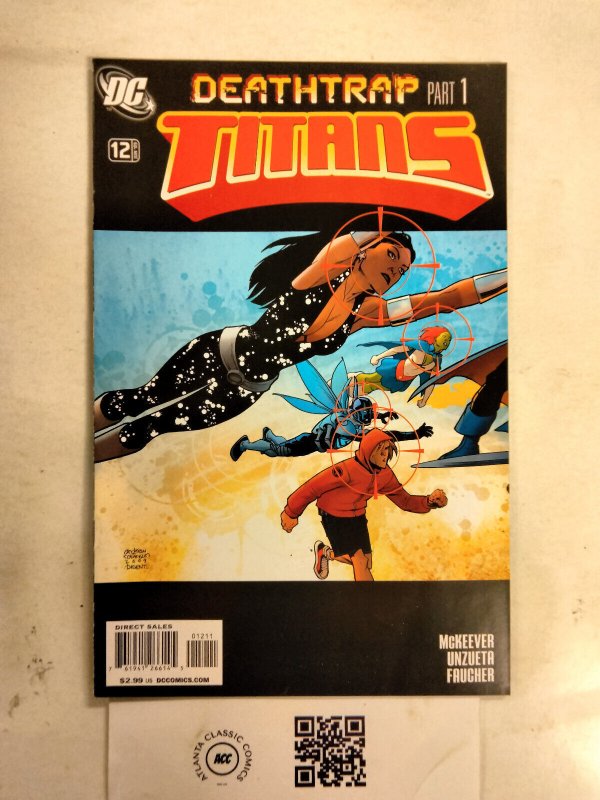 Titans #12 (DC Comics), raw comic book in NM condition — front cover