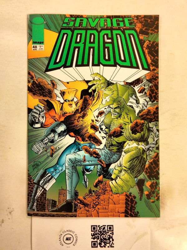 The Savage Dragon #48 (Image Comics), raw comic book in NM condition — front cover