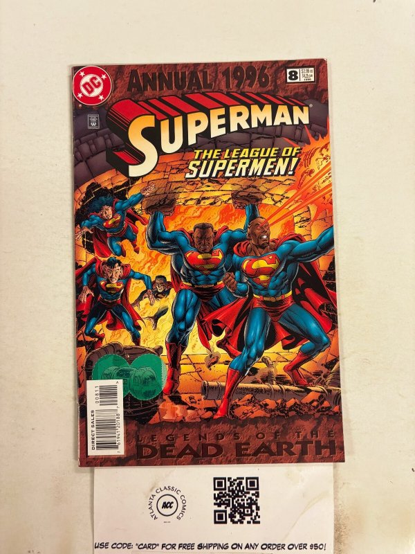 Superman Annual #8 (DC Comics), raw comic book in NM condition — front cover