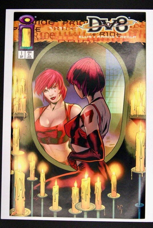 DV8 #1 (Image Comics, 1996), raw comic book in NM condition — front cover