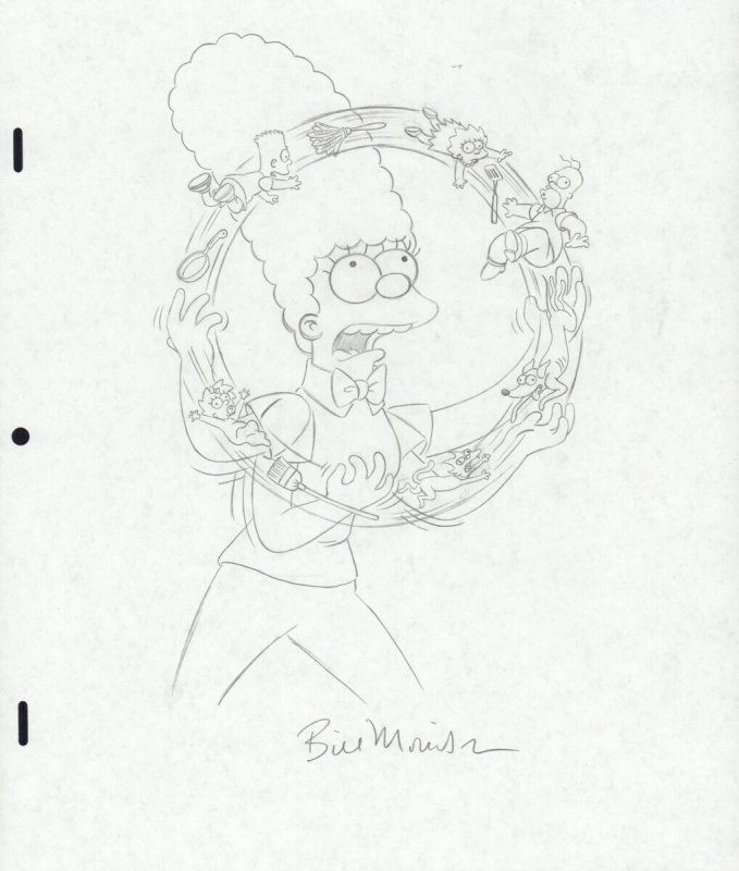 Simpsons Comics #95 (2004), raw, ungraded comic book — front cover