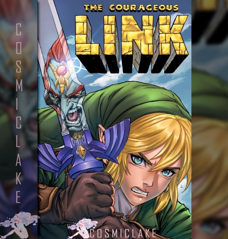 Fame: Shigeru Miyamoto Zelda Hulk #340, raw, ungraded comic book — front cover