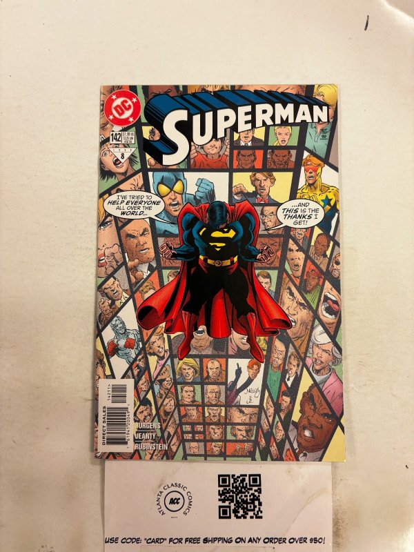 Superman #142 (DC Comics), raw comic book in NM condition — front cover