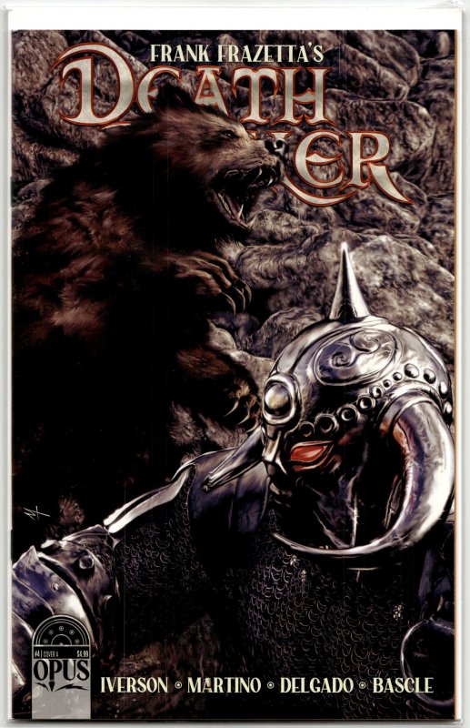 Frank Frazetta's Death Dealer #1 (Image Comics, 2022), raw, ungraded comic book — front cover