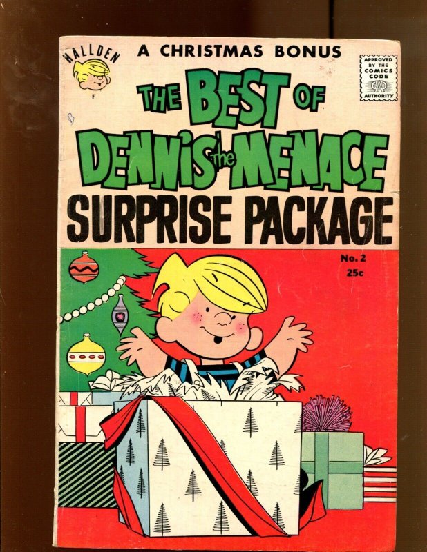 Best of Dennis the Menace #2 (1955), raw comic book in 4.5 condition — front cover