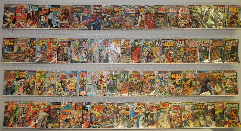 Huge lot of Approx. 80 Comics - Various Titles and Conditions, raw, ungraded comic book — front cover