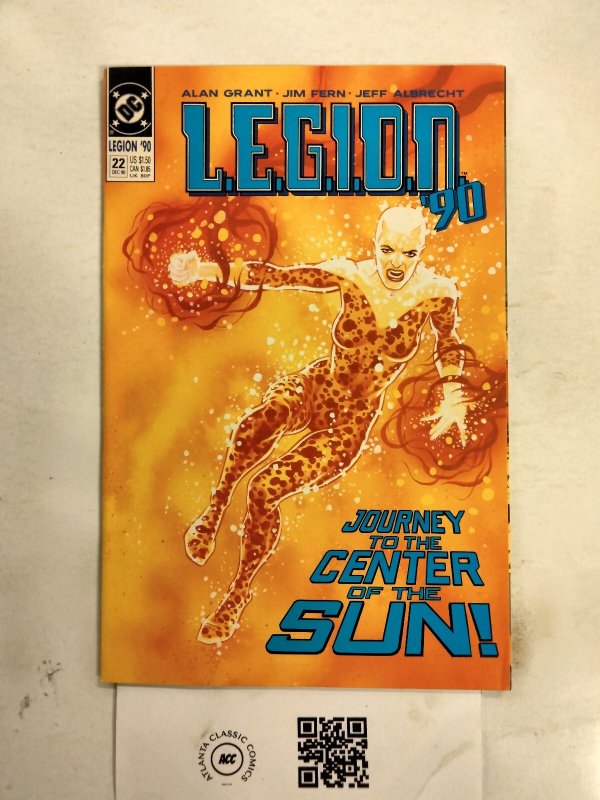 L.e.g.i.o.n. '90 #22 (DC Comics), raw comic book in NM condition — front cover