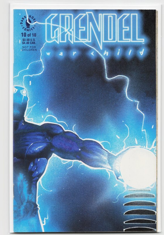 Grendel: War Child #10 (Dark Horse Comics, 1993), raw, ungraded comic book — front cover