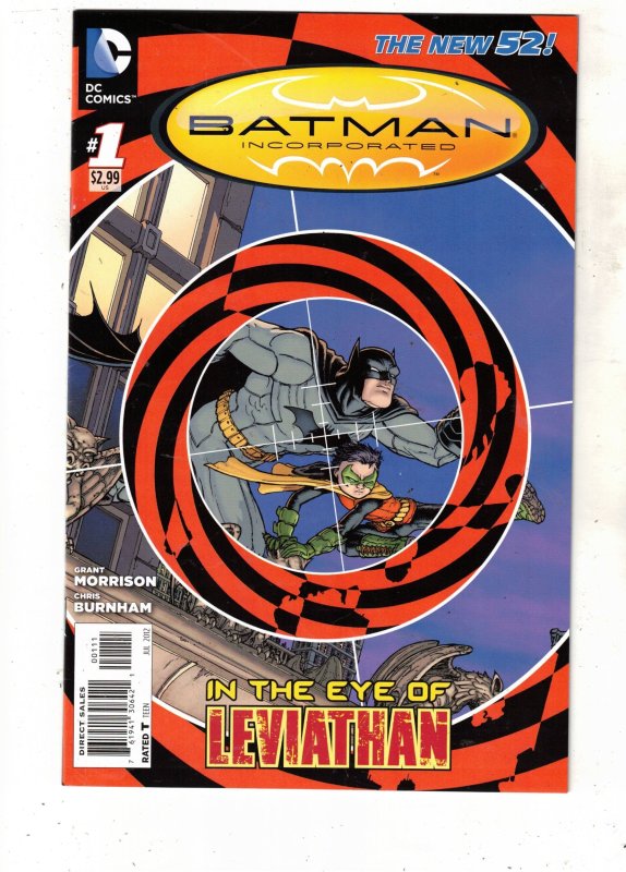 Batman Incorporated #1 (2012), raw comic book in NM- condition — front cover