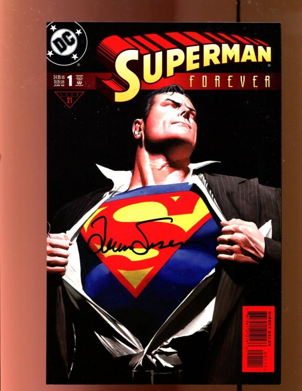 Superman Forever #1 (1998), raw comic book in 9.0 condition — front cover