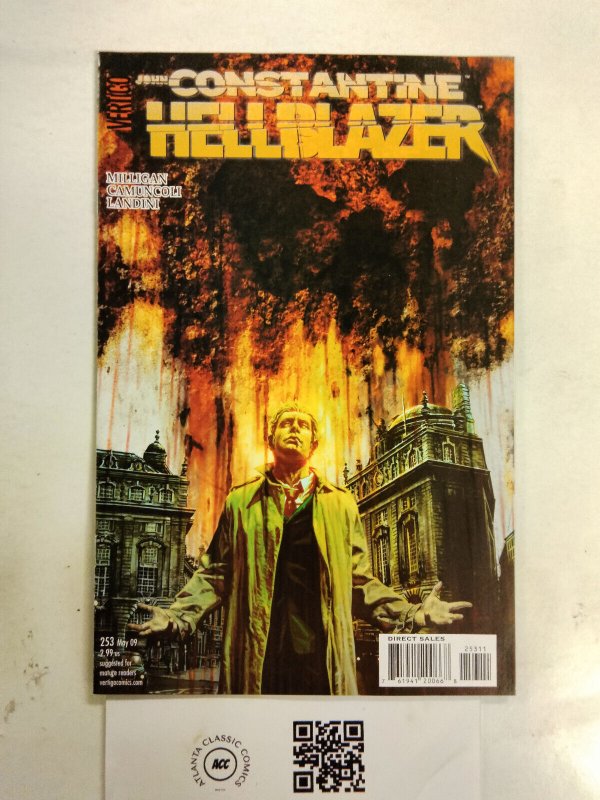 Hellblazer #253 (DC Comics), raw comic book in NM condition — front cover