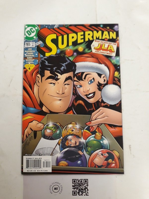 Superman #165 (DC Comics, 1963), raw comic book in NM condition — front cover