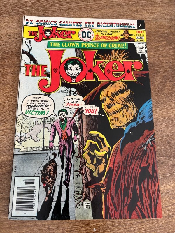 The Joker #8 (DC Comics, 2021), raw comic book in VF/NM condition — front cover