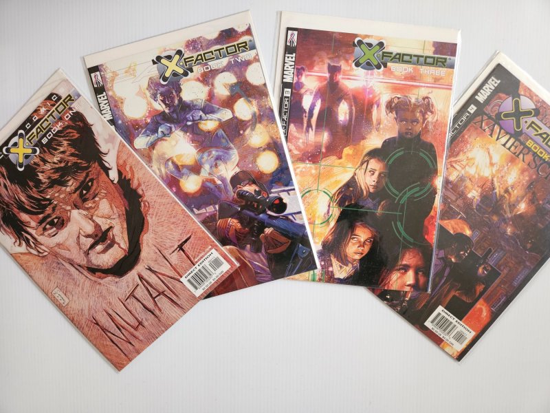 X-Factor #1 - 4 of 4 (2002) (Marvel Comics, 2002), raw, ungraded comic book — front cover