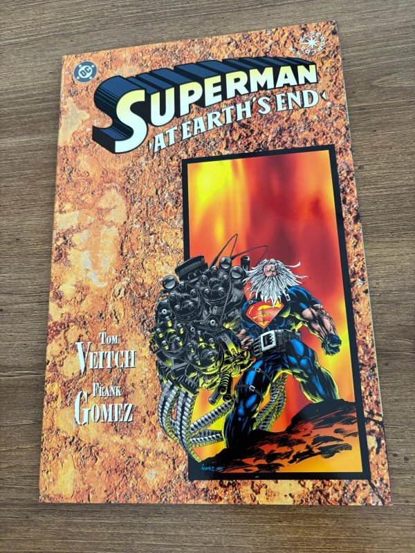 Superman at Earth's End #1 (DC Comics), raw comic book in NM condition — front cover