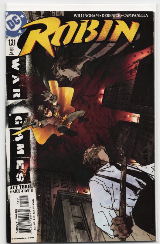 Robin #131 (DC Comics, 2004), raw, ungraded comic book — front cover