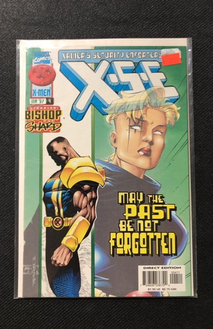 XSE #4 (Marvel Comics, 1997), raw, ungraded comic book — front cover