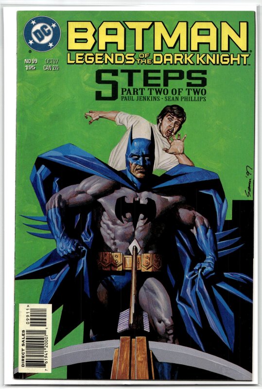 Batman: Legends of the Dark Knight #99 (DC Comics, 1997), raw, ungraded comic book — front cover