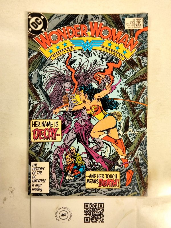 Wonder Woman #4 (DC Comics), raw comic book in NM condition — front cover