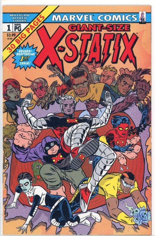 X-Statix TP – Comics – Marvel (2003) 9.4 NM (Marvel Comics, 2003), raw comic book in NM 9.4 condition — front cover