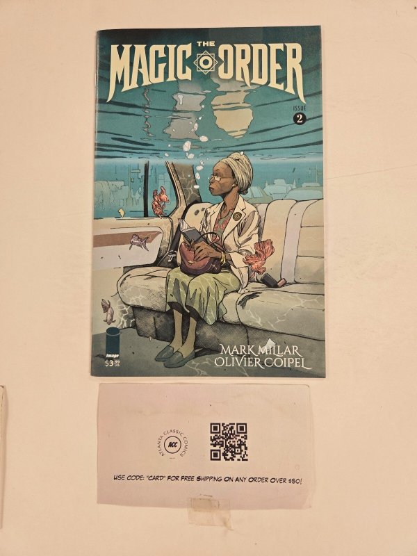 The Magic Order #2, raw comic book in NM condition — front cover